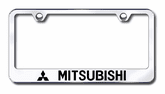 Mitsubishi Stainless Steel License Plate Frames