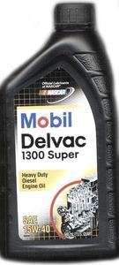 Mobil Delvac 1300 Super Motor Oil 15W-40 For Diesels