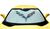 Coverking Sun Shields for C7 Corvette (2014-2021) with C7 Flags
