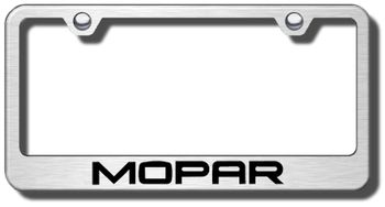 Mopar Laser Etched Stainless Steel License Plate Frame