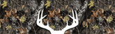 Mossy Oak Break Up With Deer Outline Decal