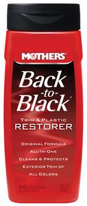 Mothers Black-To-Black Trim & Plastic Restorer (12 oz)