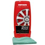 Mothers California Gold Metal Polish (12 oz.) & Microfiber Cloth Kit