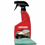 Mothers California Gold Spray Wax (24 oz) & Microfiber Cloth Kit