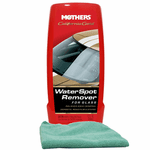 Mothers California Gold® Water Spot Remover for Glass (12 oz) & Microfiber Cloth Kit