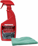 Mothers Carpet & Upholstery Cleaner & Microfiber Cloth Kit