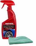 Mothers Foaming Wheel & Tire Cleaner & Microfiber Cloth Kit