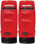 Mothers Rubbing Compound & Finishing Polish Paint Restoration System