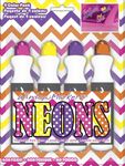Neon Color Window Markerz, (Pack of 4) 