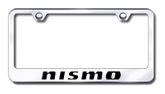 Nismo Laser Etched Stainless Steel License Plate Frame