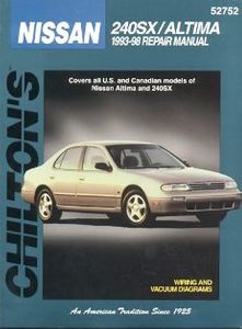 Nissan 240SX/Altima (1993-98) Chilton Manual