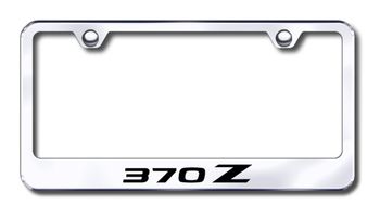 Nissan 370Z Laser Etched Stainless Steel License Plate Frame