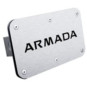 Nissan Armada Stainless Steel Name Hitch Plug