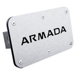 Nissan Armada Stainless Steel Name Hitch Plug