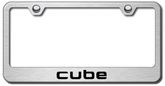 Nissan Cube Laser Etched Stainless Steel License Plate Frame