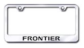 Nissan Frontier Laser Etched Stainless Steel License Plate Frame