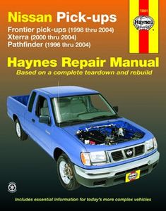 Nissan Frontier, Xterra & Pathfinder Haynes Repair Manual (1996-2004)