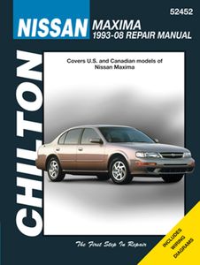 Nissan Maxima Chilton Repair Manual (1993-2008)