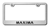Nissan Maxima Laser Etched Stainless Steel License Plate Frame