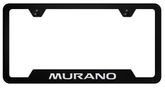 Nissan Murano Laser Etched Stainless Steel Cut-Out License Plate Frame