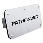 Nissan Pathfinder Stainless Steel Name Hitch Plug