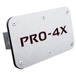 Nissan Pro-4X Stainless Steel Name Hitch Plug