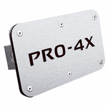 Nissan Pro-4X Stainless Steel Name Hitch Plug