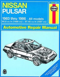 Nissan Pulsar Haynes Repair Manual (1983-1986)