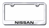 Nissan Stainless Steel License Plate Frames