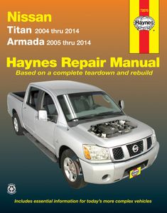 Nissan Titan & Armada Haynes Repair Manual (2004-2014)
