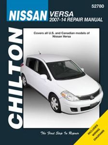 Nissan Versa Chilton Repair Manual (2007-2014)