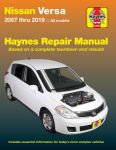 Nissan Versa Haynes Repair Manual (2007-2019)