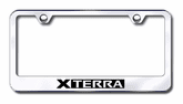 Nissan Xterra Laser Etched Stainless Steel License Plate Frame