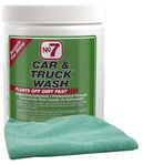 No. 7 Car Wash Concentrated Powder (8 oz.) & Microfiber Cloth Kit