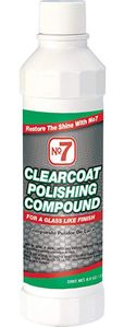 No. 7 Clearcoat Polishing Compound (8 oz.)