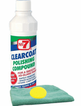 No. 7 Clearcoat Polishing Compound, Microfiber Cloth & Foam Pad