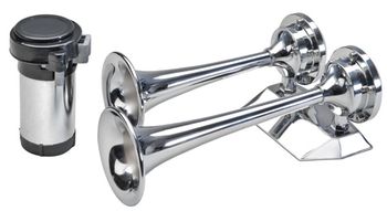 Ocean Alert Mini Dual Trumpet Marine Air Horn