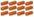Pacer Auxiliary Amber Running Lights Kit (12 Lights)