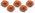 Pacer Dodge Style Amber Five Cab Roof Running Lights Kit (1994-1998)