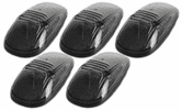Pacer Dodge Style Smoke Five Cab Roof Running Lights Kit (1999-2002)