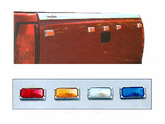 Pacer Dualie Style Tailgate Running Lights Kit (5 Lights)