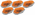 Pacer Ford Style Amber Five Cab Roof Running Lights Kit (1980-1998)