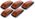 Pacer GM Style Amber Five Cab Roof Running Lights Kit (1988-2002)
