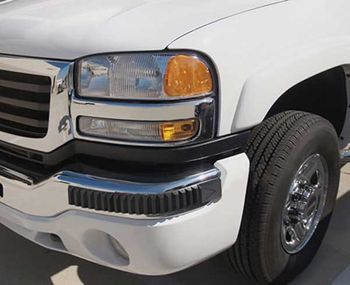 Pacer Heavy Duty Truck Bumper Guards (Pair)