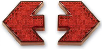 Pacer LED Red Turn Signal Blinkers (Pair)