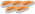Pacer Teardrop Style Amber Five Cab Roof Running Lights Kit