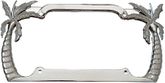 Palm Tree Chrome Plated License Plate Frame