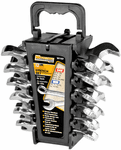 Performance Tool 12 Pc. SAE & Metric Stubby Wrench Set