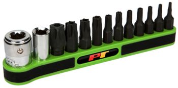 Performance Tool 13 Piece Tamper Resistant Star Bit Set