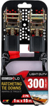 Performance Tool 2 Pack 1" X 15' Tie Down Straps